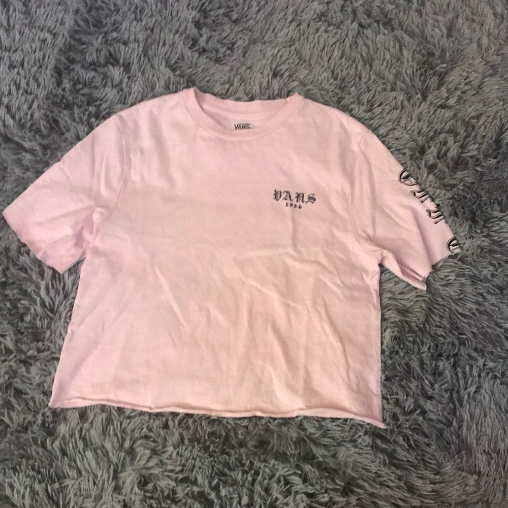 Vans pink tee